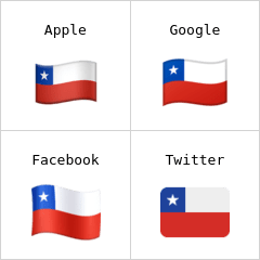 Bandera de Chile Emojis