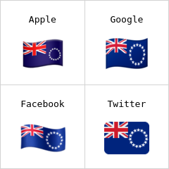 Flagge der Cookinseln Emoji