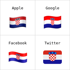 Flag of Croatia emoji