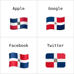 Bandera de la República Dominicana Emojis