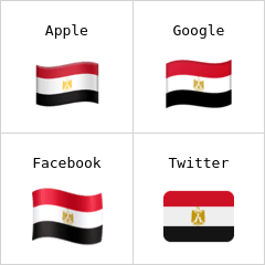 Vlajka Egypta emodži