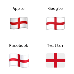 Bandera de Inglaterra Emojis