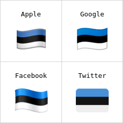 Bandeira da Estônia emoji