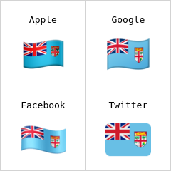 Bandiera delle Figi Emoji