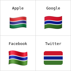 Bandeira de Gâmbia emoji