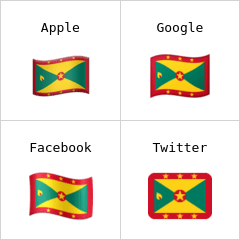 Flagge von Grenada Emoji