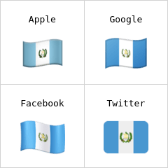 Guatemala Bayrağı emoji