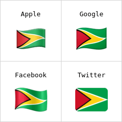 Bandera de Guyana Emojis