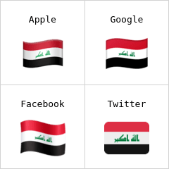 Flagge des Irak Emoji