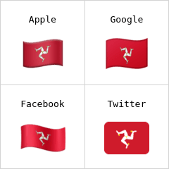 Bandeira da Ilha de Man emoji