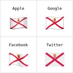 Bandera de Jersey Emojis