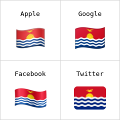 Bandiera delle Kiribati Emoji