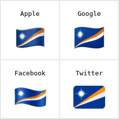 Flag of Marshall Islands emoji