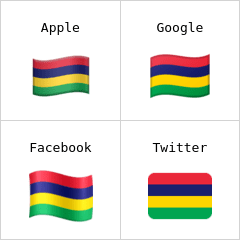 Bandeira de Maurício emoji