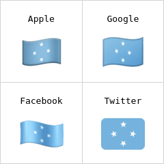 Bandeira da Micronésia emoji