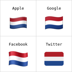 Flagge der Niederlande Emoji