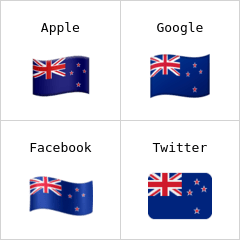 Flag of New Zealand emoji