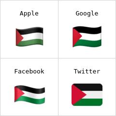 Bandiera della Palestina Emoji