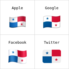 Flagge von Panama Emoji