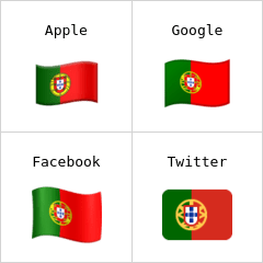 Bandera de Portugal Emojis