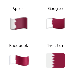 علم قطر إيموجي