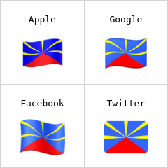 Bandeira de Réunion emoji