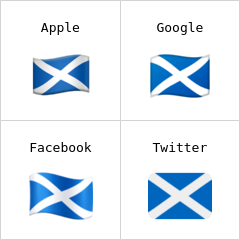 蘇格蘭旗幟 表情符號
