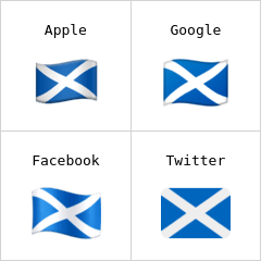 Flagge von Schottland Emoji