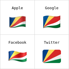 塞舌尔旗帜 表情符号