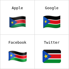 Flag of South Sudan emoji