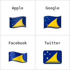 Vlajka Tokelau emodži
