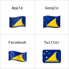 Bandiera di Tokelau Emoji