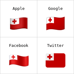 Flagge von Tonga Emoji