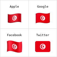 Flag of Tunisia emoji