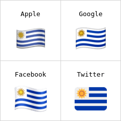 Flagge von Uruguay Emoji