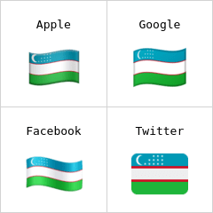 علم أوزباكستان إيموجي