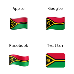 Vanuatu Bayrağı emoji