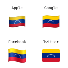 Flagge von Venezuela Emoji