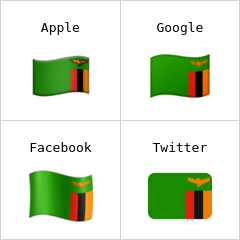 Флаг Замбии эмодзи