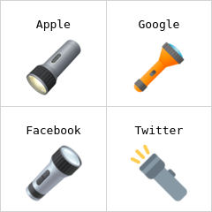 Taschenlampe Emoji
