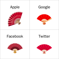 מניפת יד מתקפלת אמוג׳י