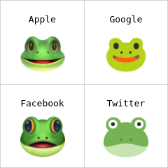 Cara de rana Emojis