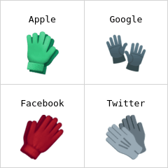 Handschuhe Emoji