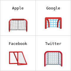 Goal net emoji