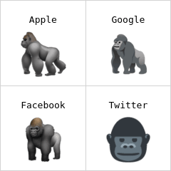 Gorilla emoji