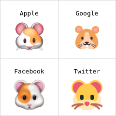 Mặt hamster biểu tượng