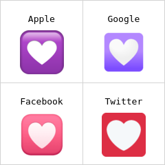 Kalpli dekorasyon emoji