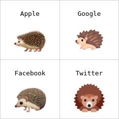 Hedgehog emoji