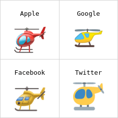 Helicóptero emoji