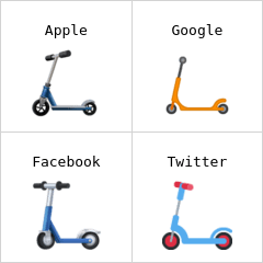Kick scooter emoji